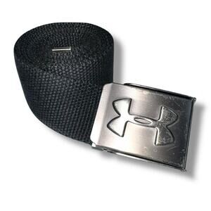 Under Armour Boys Webbed Belt Adjustable Quick Clasp Logo Buckle Bottle Opener